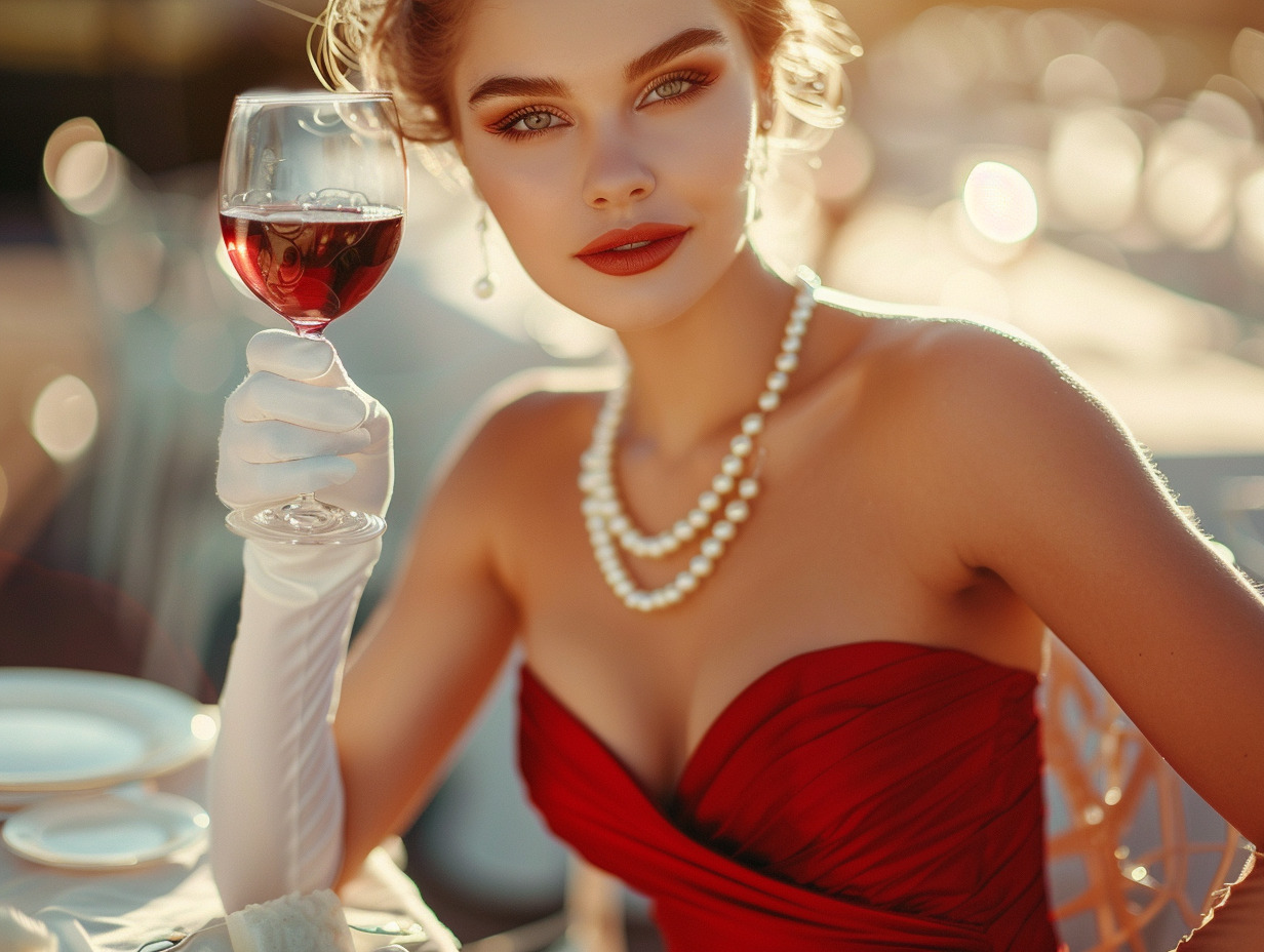 robe rouge