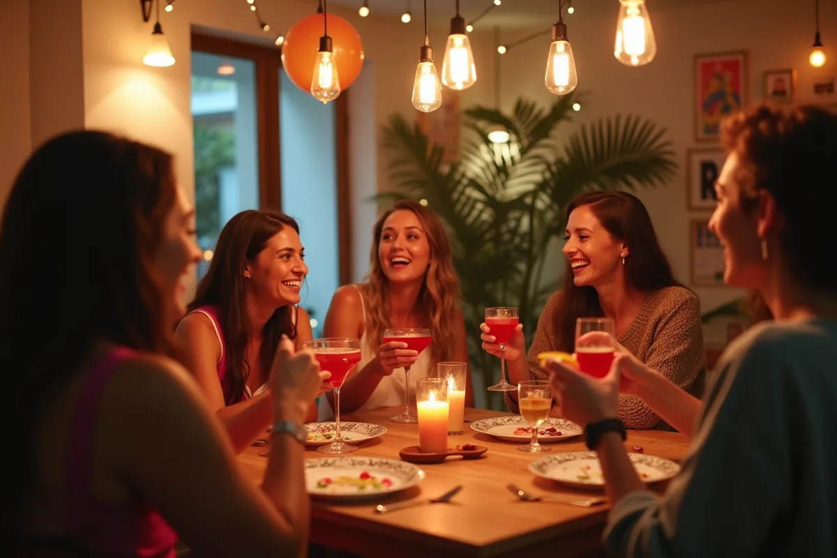 Idées simples pour réussir une fête à la maison avec ambiance festive