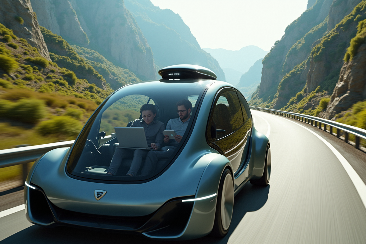 voiture futuriste