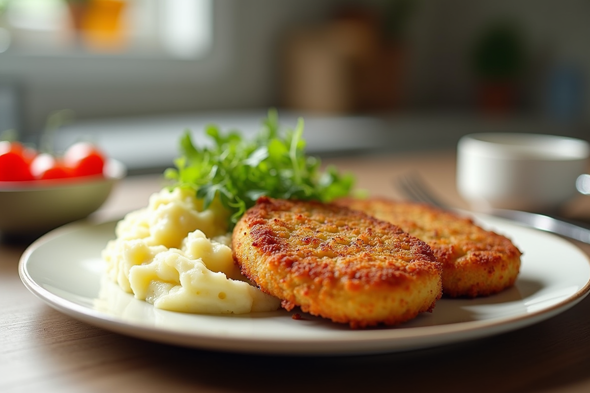 escalope  accompagnement