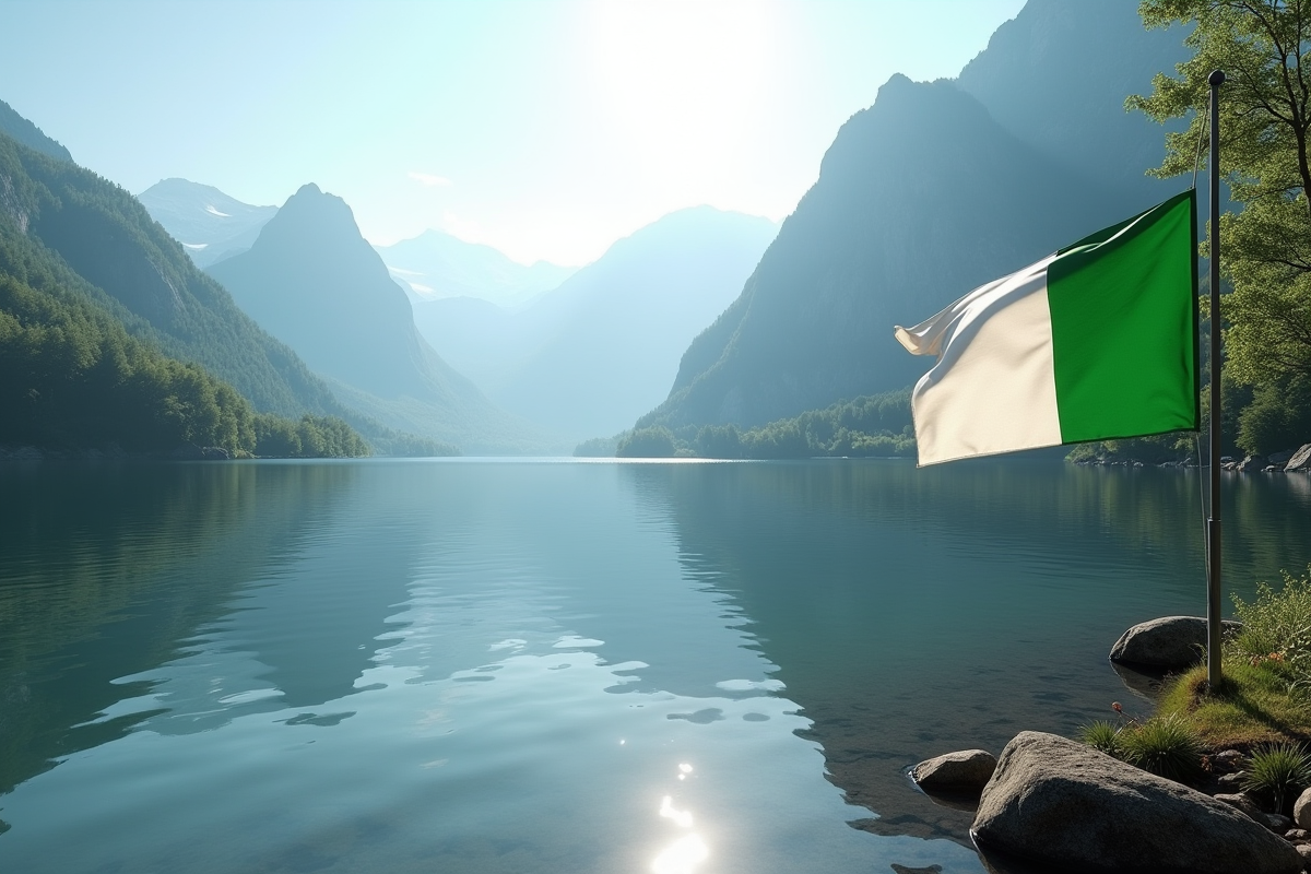 drapeau nature